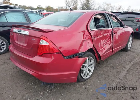 2012 Ford Fusion Sel из США, поврежденный, VIN 3FAHP0JAXCR229706